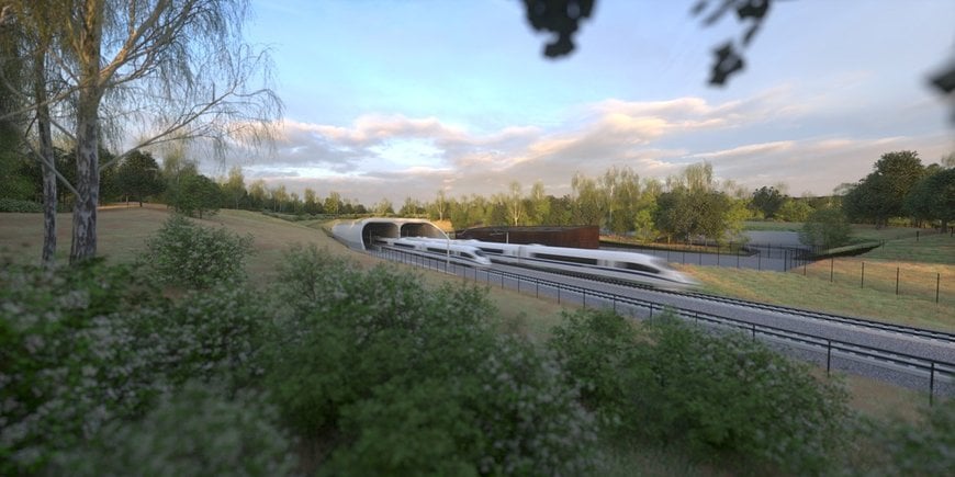 HS2 reveals images of first landscaped ‘green tunnels’ for Bucks and Northants